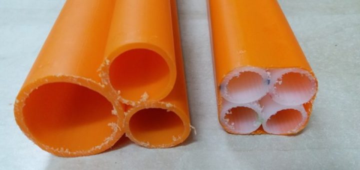 fiber optik kablo koruma boruları 3lü 4lü