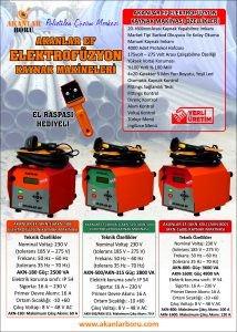 elektrofüzyon kaynak makinası